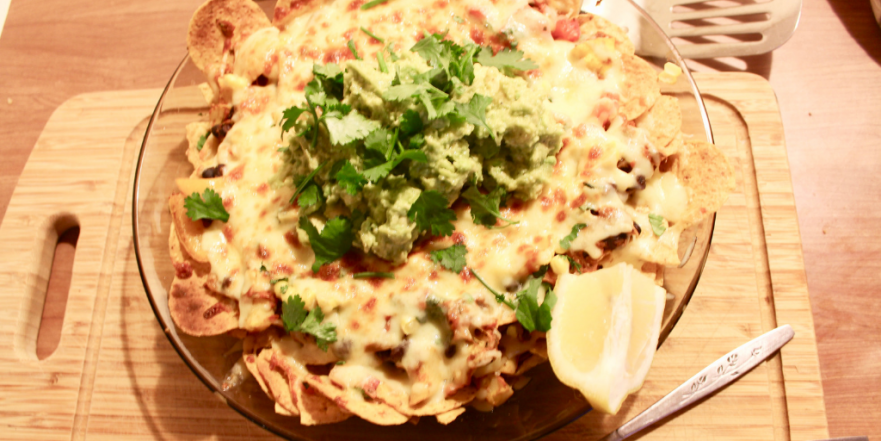 Vegetarian Nachos - perfect for that night in!