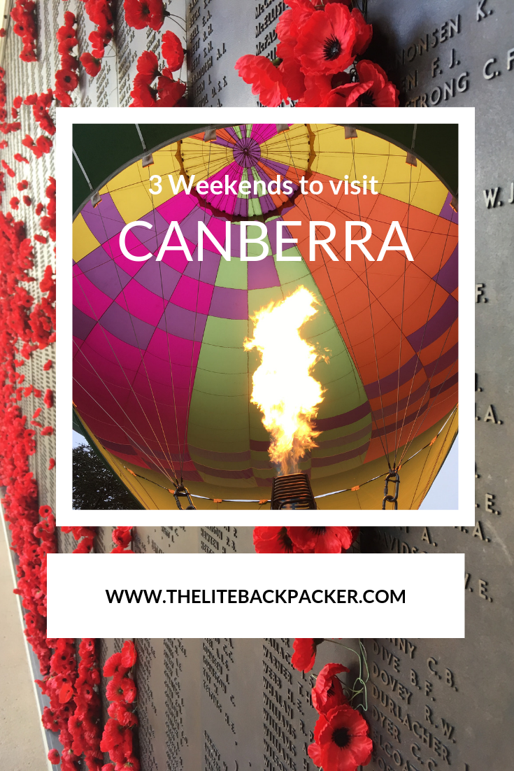 The 3 Best Weekends to Visit Canberra