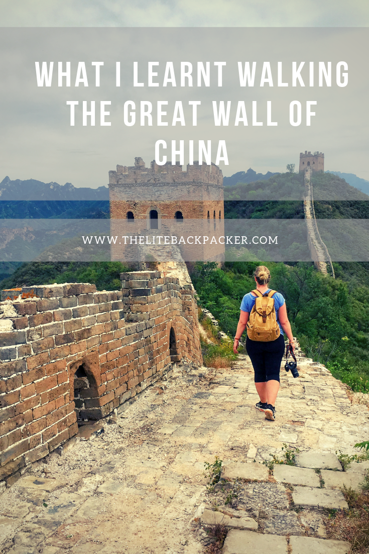 What I learnt walking the Great Wall of China