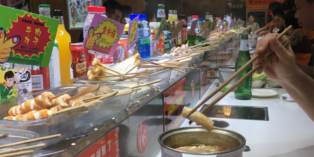 What to eat in Xi'an - Hot Pot Train