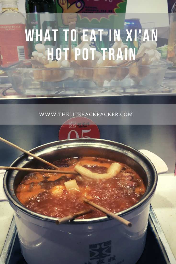 What to eat in Xi\'an - Hot Pot Train